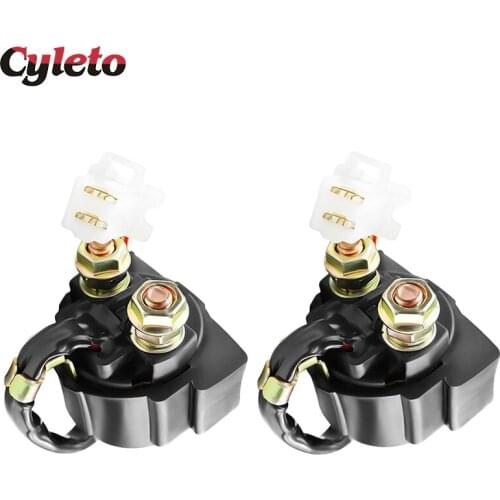 Cyleto Starter Relay Solenoid for YAMAHA GRIZZLY 125 04-12 / KODIAK 400 YFM400 93-99 / RADIAN YX600 86-90/ RAPTOR 50 YFM50 04-08