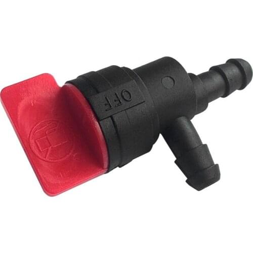 1pc 90 Degree 1/4" Inline Straight Gas Fuel Cut Shut Off Valve Universal For ATV Mower Bike