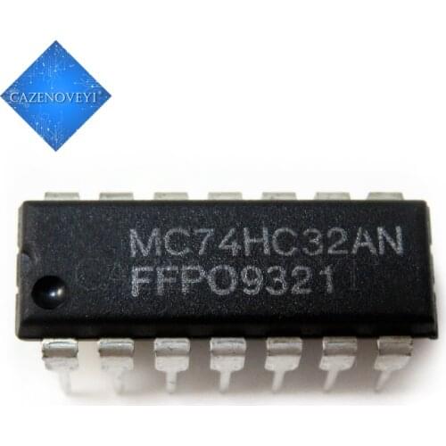 10pcs/lot SN74HC32N MC74HC32AN SN74HC32 74HC32N 74HC32 DIP-14 In Stock