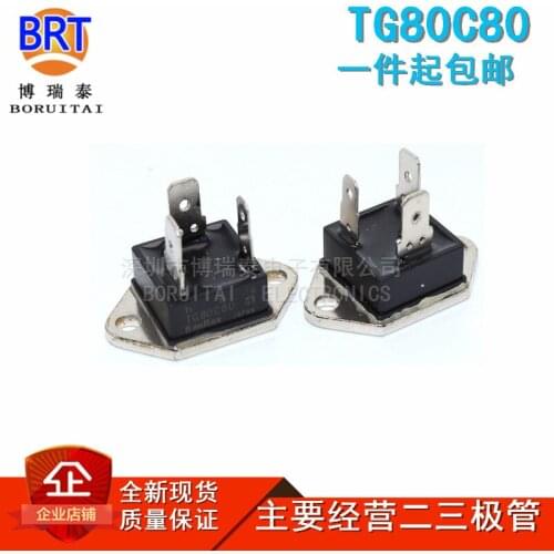 10pcs/lot Tg80c80 Bidirectional Triode Thyristor Motor Control 4080a800v Thyristor Generation Jst80bcr50gm