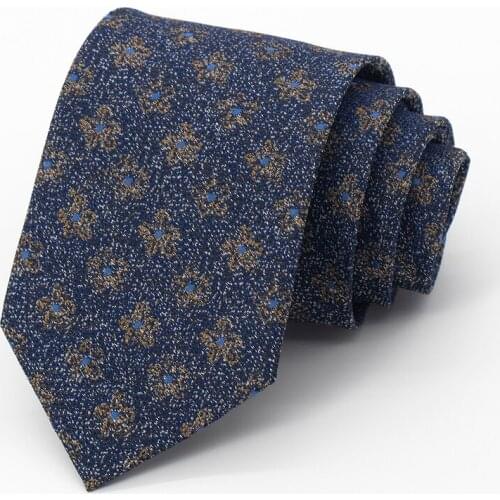 8CM Tie for Men High Quality Business Formal Office Gentleman Necktie Fashion Cravate With Gift Box