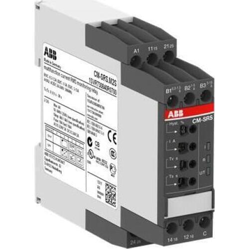 ABB original monitoring relay CM-SRS.21S, 24-240V AC/DC 1 piece