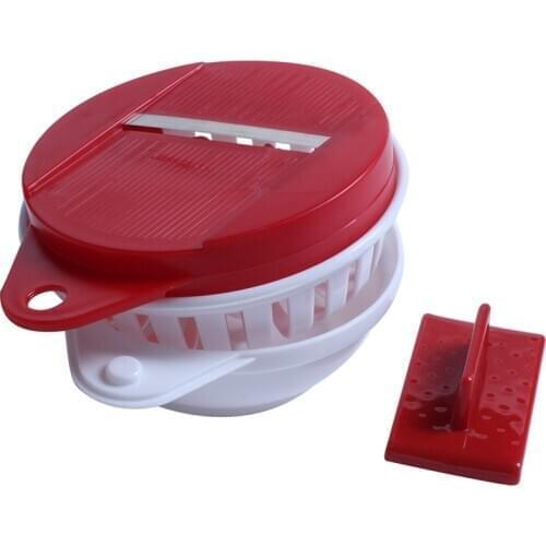 Practical Diy Microwave Oven Baked Potato Chips Homemade Maker Machine Device Fruit Slicer Cut Filter