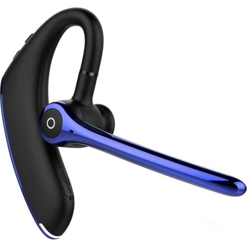 Wireless Single-Sided Hanging Ear Bluetooth Headset Dual Microphone Noise-Cancelling Headset Universal for Smartphones
