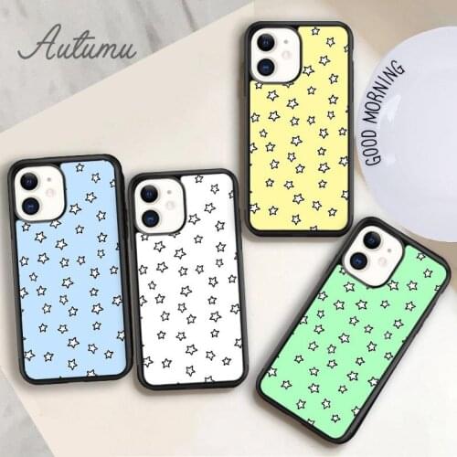 Starry Skies Phone Case for iPhone 11 12 Pro Max mini X XR XS SE 2020 5 6S 7 8 Plus Samsung Galaxy S8 S9 S10 Cover shell