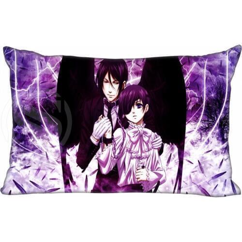 T108 NEW black butler anime #5 Pillowcase 16x24Inch (two sides)Comfortable pillow cover the best gift Free Shipping 819#t!ey108