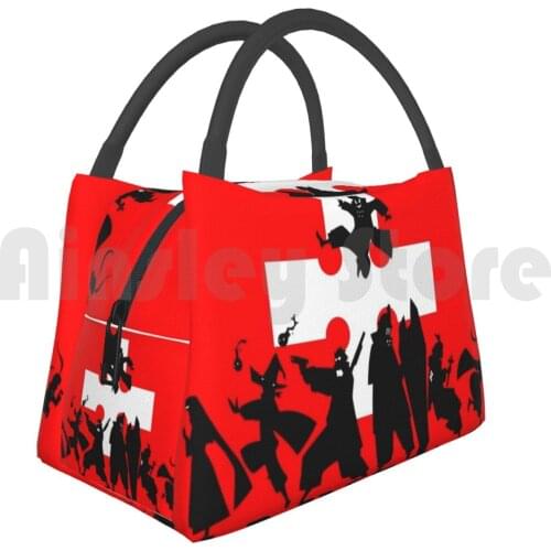 Portable Insulation Bag Tokyo Logo Firefighter 1488 Fire Force Traffic Light Firefighter Emergency Dr Stone