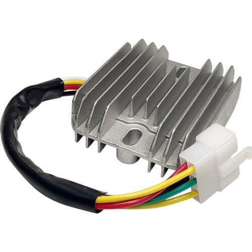6 Wires 12 V Voltage Regulator for Motorcycle Boat Motor 2Pin for Grasshopper John Deere Tractor Kubota
