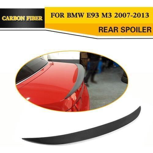 Carbon Fiber Rear Trunk Spoiler For BMW 3 Series E93 325i 328i 330i 335i 2-Door Convertible E93 M3 2007-2013