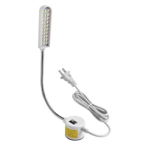 10/20/30 LED Desk Lamp Bendable Magnet Table Lamp 6000K Sewing Machine Lighting Lamp Industrial Fat Car Lamp Work Light