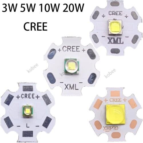 10W 20W XML2 T6 7070 Lights Full Power LED 3V 3535 5050 3W 5W 10W 20W Lamp Bead White for Flashlight Bicycle car fishing Torch