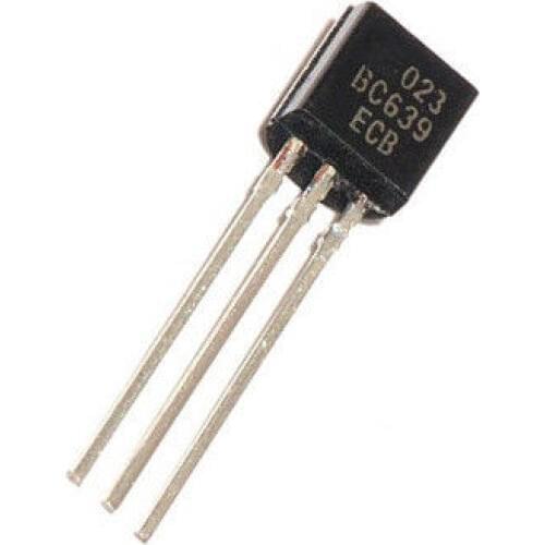 50PCS BC639 Transistor NPN 80V 1A 0,8W TO-92 NEW