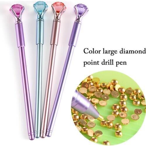 1PC New 5D Diamond Painting Point Drill Pen Diamond Crystal Pens DIY Embroidery Cross Stitch Craft Arts Sewing Accessories