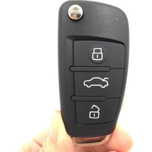 10pcs/lot A6 Style 3 Buttons 315/433MHZ Fixed Code Remote Key for H618 Remote Controller Remote Master
