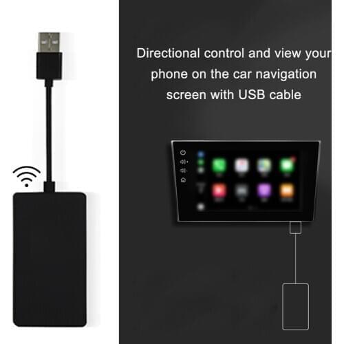 Car Link Dongle USB Portable Navigation Player Plug Play Auto Smart Link Dongle for iOS Android Auto System Smart Link GPS