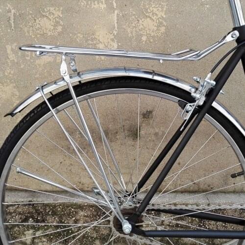 700C bike Carrier road Bike Rack Quick Release Luggage Seat PostRear Cargo Racks retro steel Frame fixie bike Carrier Holder