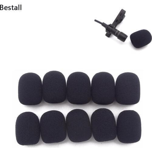 Bestall 10pcs/5mm Diameter foam microphone windscreens windshields /Customize foam covers for 0.5mm Size Mic Capsule