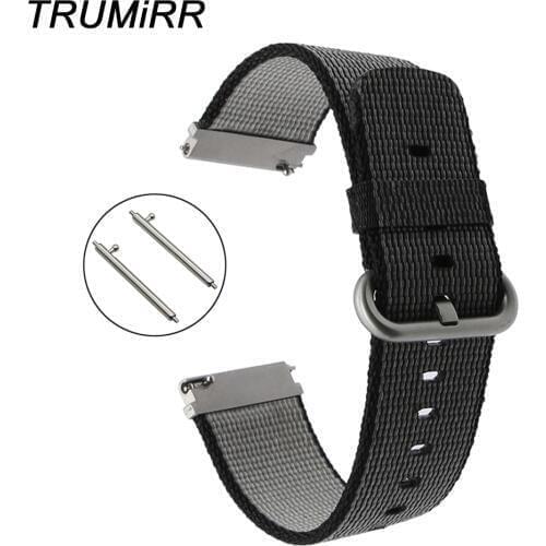 Quick Release Nylon Watchband 22mm for Tissot T035 Longines Mido Luminox Watch Band Stainless Steel Buckle Strap Wrist Bracelet