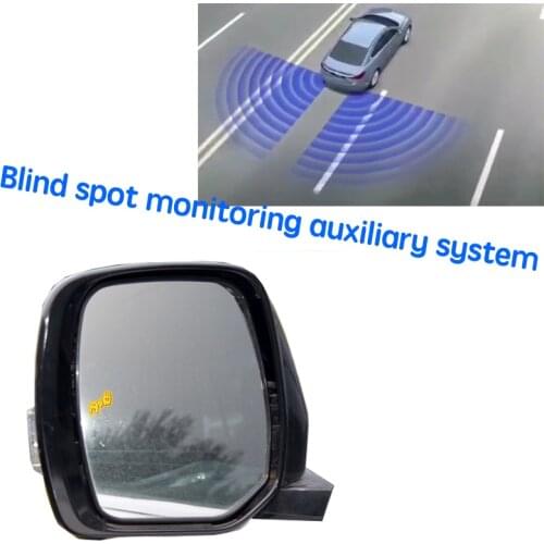 Car BSD BSM BSA Blind Area Spot Warning Drive Mirror Rear Radar Detection System For Nissan Patrol Safari Y62 2010~2020