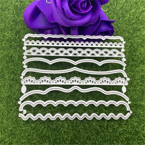 9pcs/Set Decorative Cards Metal Cutting Dies Stencils for DIY Scrapbooking/photo album Decorative Embossing DIY Paper Cards