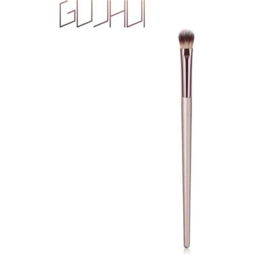 GUJHUI Professional Makeup 1PCS Beauty Make Up Brush Wooden Foundation Cosmetic Eyebrow Eyeshadow Brush Makeup Brush Sets Tools