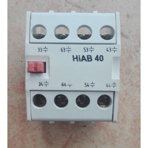 HiAB40, HYUNDAI Magnetic Contactor Accessories (Top contactor installation) , HiAB40 Aux.Contact Block (New 100%)