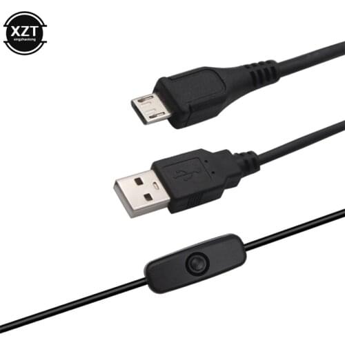 For Raspberry Pi 3 2 Power USB Cable with ON/OFF Switch Power Control Micro USB Charger Adapter for Raspberry Pi 3 2 5V 2.5A