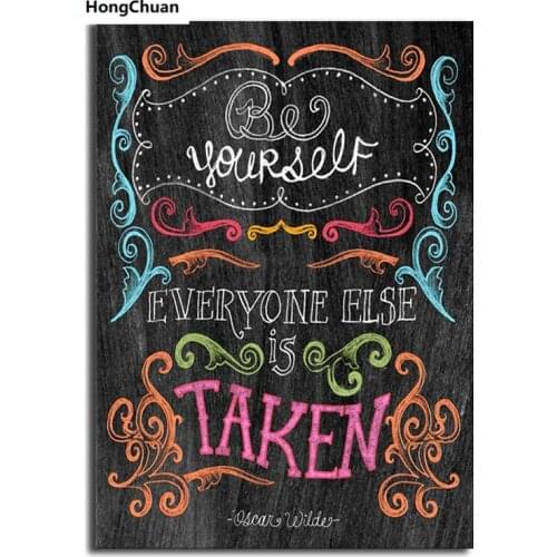 Small blackboard cartoon 5D DIY full square/round diamond painting diamond embroidery mural diamond cross stitch home decoration