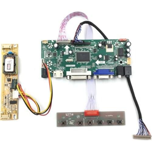 NT68676 LCD controller board support DVI VGA AUDIO for LCD panel 15 inch 1024x768 M150XN07 V.2 easy diy free shipping