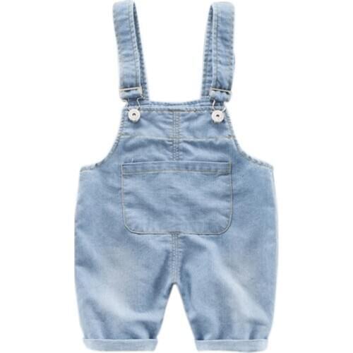Newborn Baby Suspenders Clothes Toddlers Baby Girls Boys Kids Suspender Pants Children Cotton Elastic Denim Pants Trousers