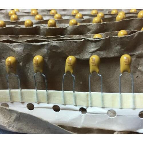 Original new 100% 25vdc 10uF P=5MM high temperature tantalum capacitor suitable for DAC player (Inductor)