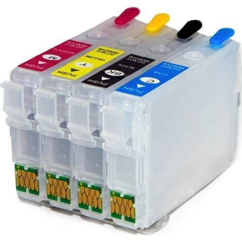 206 T206XL T2061-T2064 Refillable Ink Cartridge with Chip For Epson Expression XP-2101 XP2101