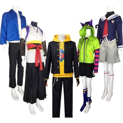 SK8 the Infinity Anime Reki Miya Chinen Cosplay Hooded Zipper Costume Hoodie Jacket Tail Gloves Party Outfits SK Eight Suit