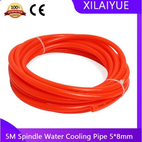 5M Spindle Water Cooling Pipe 5*8mm Water Cooling Pipe Water Pump Connected to Water Pipe