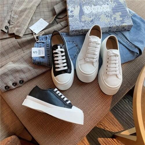 2021 New Spring Platform Shoes Womens White Shoes Casual Canvas Shoes for Women Sneaks Shoes Woman