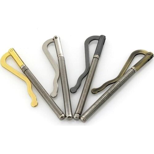 1pcs Metal Spring Cash Clip Fashion Simple Money Clamp Holder Portable Money Clip Wallet Purse for Pocket Metal Money Holder