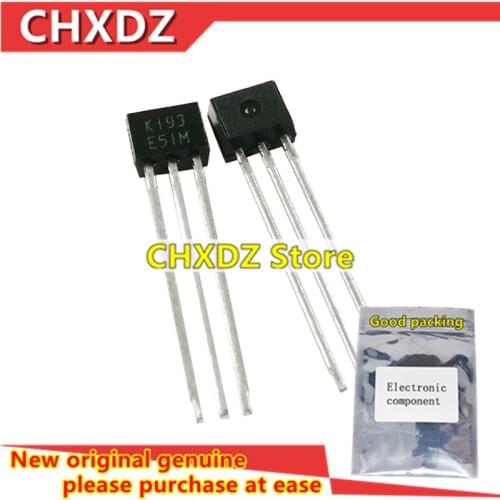10pcs New and Orginal 2SK193-E K193-E TO-92S N CHANNEL MOS TYPE