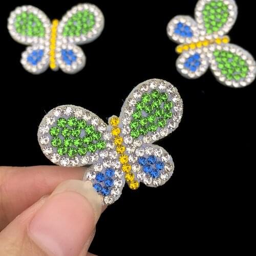 15PCS Butterfly Patches Sew on Sticker for Badge Clothes Applique Bag Fabric DIY Craft Accessorie appliques for clothing Dress