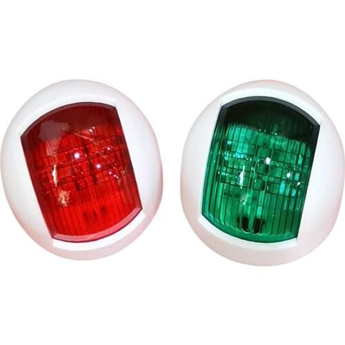 2x Marine Boat Navigation Lamp LED Signal Light for Fishing Yacht Truck Van
