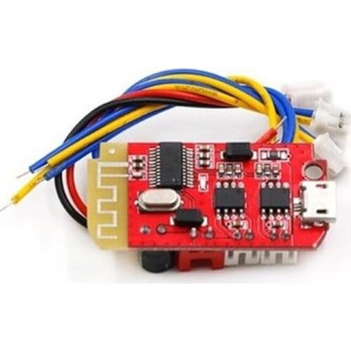 5pcs Ct14 Mini 4.2 stereo Bluetooth power amplifier audio module class F 5W + 5W with charging DIY modified speaker