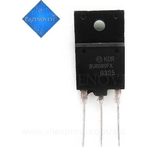 5pcs/lot BU808DFX BU808DF BU808 TO-3PF In Stock