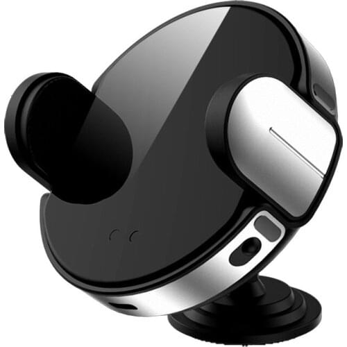 Wireless Charging Car Phone Holder Universial Automatic Quick Charger Stand For IPhone X Xs Max Samsung In Car Accessories