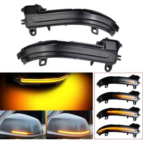 Dynamic Blinker For BMW 1 2 3 4 Series X1 F20 F21 F22 F30 F31 F34 F32 E84 i3 LED Turn Signal Light Flowing Water Flashing Light