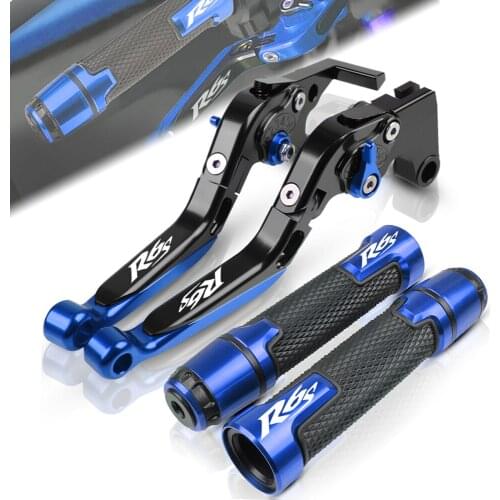 FOR YAMAHA R6S R6 S USA VERSION 2006 2007 2008 2009 Motorcycle Adjustable Folding Brake Clutch Lever Handle Grips End