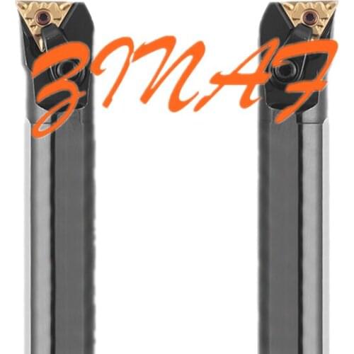 1pc S16Q-MTFNR16 S20R-MTFNR16 S25S-MTFNR16 Internal Turning Tool Hold TNMG160404 Carbide Inserts Lathe Bar CNC Cutting Tools