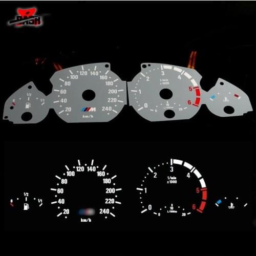 DASH 6000 RPM EL Glow Gauge Plasma Dial for 3 Series E46 Diesel