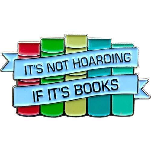 Book enamel pin