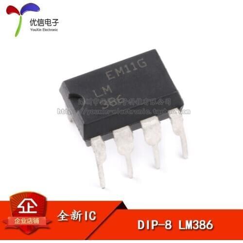 LM386 op amp line / audio amplifiers 0.25W DIP-8