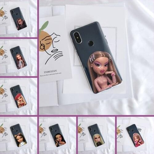 Phone Case For Xiaomi Mi Max Mix 1 2 2S 3 Soft Barbie Doll Cute Girl Kawaii Painted Cover For Xiaomi Mi Note 1 2 3 Case Silicone