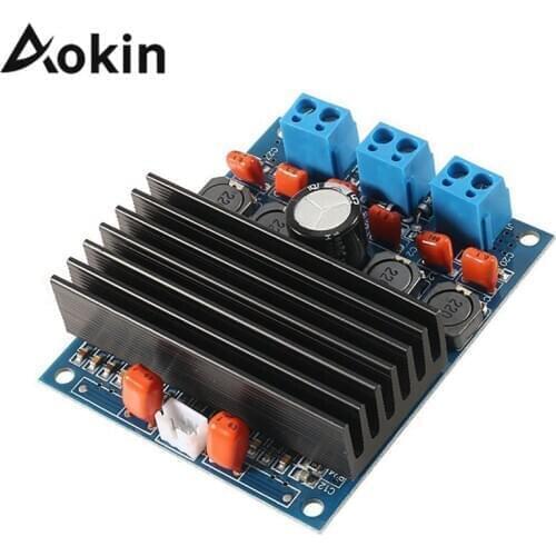 Aokin TDA7492 High-power D Class Digital Amplifier Board 2x50w 100w AMP Board Radiator AMP Board Digital Amplifier Board